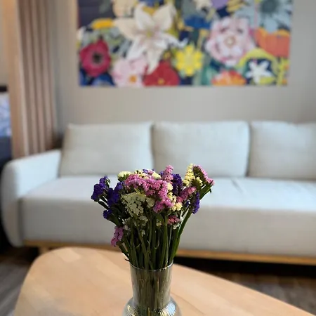 아파트 Moderne Mit Parkplatz Und Kaffeevollautomat