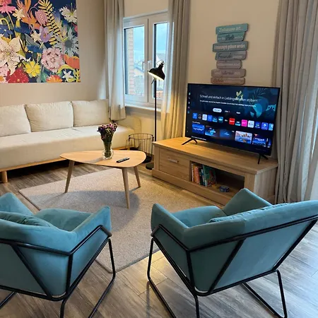 아파트 Moderne Mit Parkplatz Und Kaffeevollautomat *