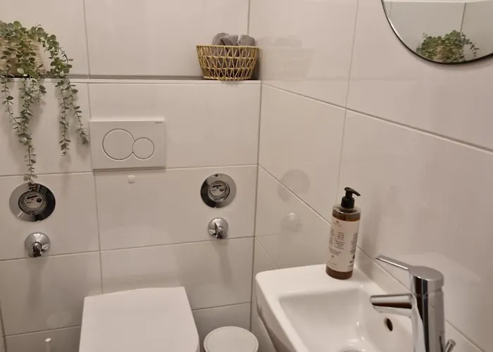 Moderne Mit Parkplatz Und Kaffeevollautomat 아파트 *