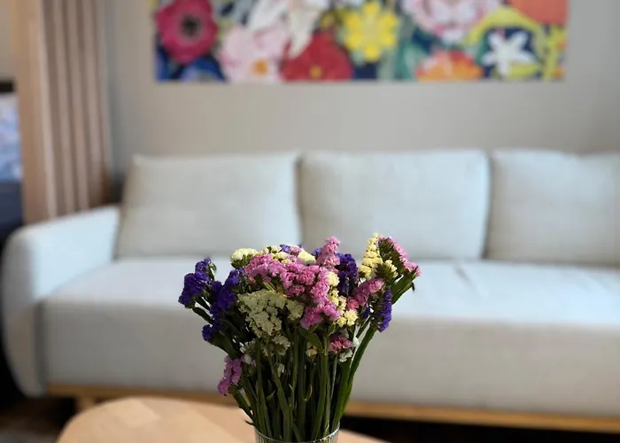 아파트 Moderne Mit Parkplatz Und Kaffeevollautomat