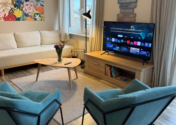 아파트 Moderne Mit Parkplatz Und Kaffeevollautomat *