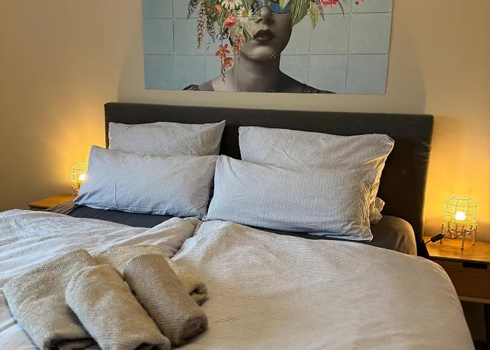 Moderne Mit Parkplatz Und Kaffeevollautomat 아파트 *