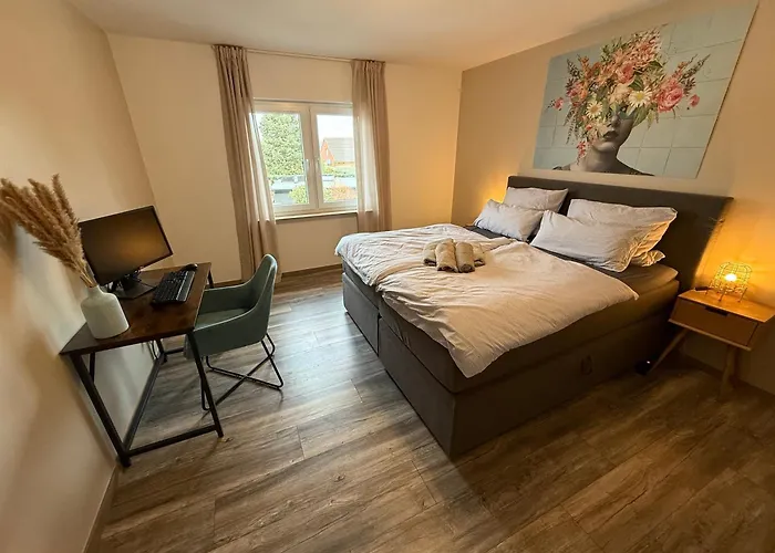 Moderne Mit Parkplatz Und Kaffeevollautomat 아파트 *