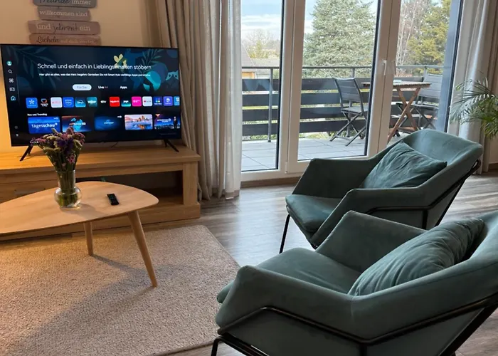 아파트 Moderne Mit Parkplatz Und Kaffeevollautomat *